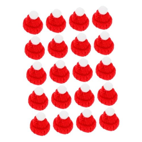 Generisch 20 Stück Weihnachts-Mini-hüte, Christbaumschmuck, Schneemann-hüte Zum Basteln, Party-hüte, Basteln, Kleidung, Hüte, Mini-Zylinder, Kleine Strickmützen Generisch 20 Stück Weihnachts-Mini-hüte, Christbaumschmuck, Schneemann-hüte Zum Basteln, Party-hüte, Basteln, Kleidung, Hüte, Mini-Zylinder, Kleine Strickmützen von Generisch