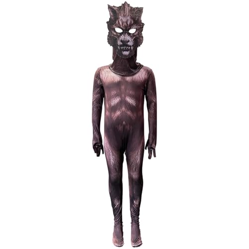 Generisch 2025 Halloween Cosplay Kostüm Erwachsene Demogorgon Kostüm (Braun, 13-14 Jahre) von Generisch