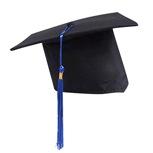 Generisch 2025 Neu Bachelor Hut Doktorhut, Unisex Graduation Hat Verstellbar Abschluss Hut für Abschlussfeiern vom Studium, Universität, Abitur, Hochschule, Absolventenhut in Schwarz von Generisch