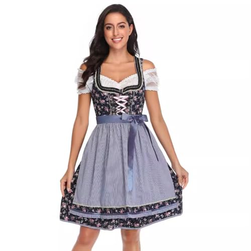 Generisch 2025 Oktoberfest-Dirndlkleid für Damen, traditionelles deutsches Kostüm, Elegantes Cosplay-Lederhosen-Outfit für Festival-Halloween-Party-Auftritte Himiko Yumeno Cosplay-Kostüm (Black, M) Generisch 2025 Oktoberfest-Dirndlkleid für Damen, traditionelles deutsches Kostüm, Elegantes Cosplay-Lederhosen-Outfit für Festival-Halloween-Party-Auftritte Himiko Yumeno Cosplay-Kostüm (Black, M) von Generisch