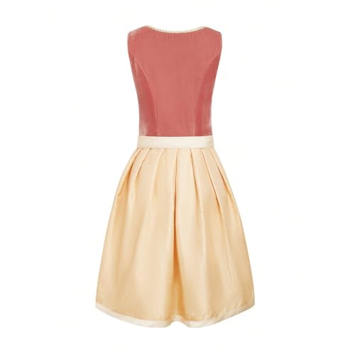 Generisch 2025 Oktoberfest Zweiteiliges Kostümkleid für das Halloween auf dem Oktoberfest in Kaneki Cosplay Kostüme Overall Kampfuniform (Beige, XXL) von Generisch