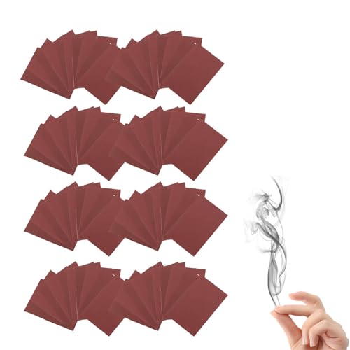 Generisch 20PCS Hells Magic Article Paper, Funny Magic Card Magic Trick to Make Smoke with Your Fingers Performance Props (80PCS) von Generisch