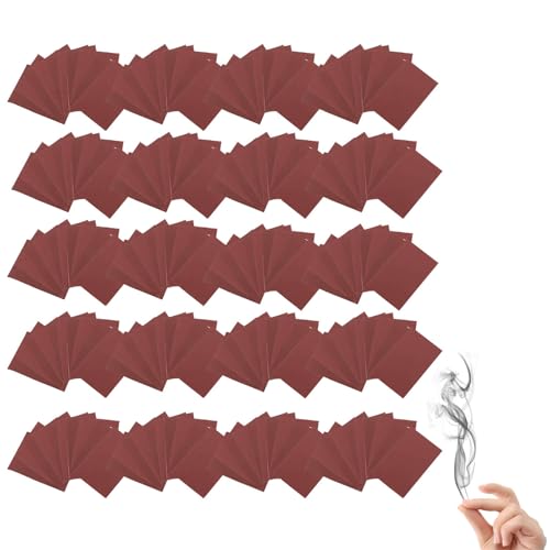 Generisch 20Pcs Hells Magic Article Paper, 10 * 7cm Funny Magic Card Magic Trick to Make Smoke with Your Fingers Performance Props (200PC) von Generisch