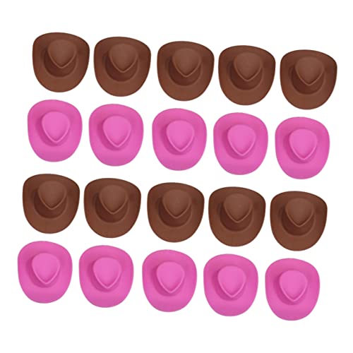 Generisch 20St Mini-Cowboyhut für kinderspielzeug Puppen Kleidung Miniaturhut für Puppenkleidung kinderknallzeug Mini-Kuchen Mini-Cowgirl-Hut Mini-Hüte kleine Hüte Plastik Generisch 20St Mini-Cowboyhut für kinderspielzeug Puppen Kleidung Miniaturhut für Puppenkleidung kinderknallzeug Mini-Kuchen Mini-Cowgirl-Hut Mini-Hüte kleine Hüte Plastik von Generisch