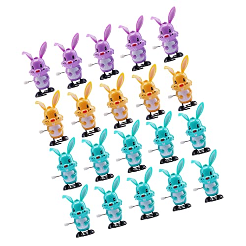 Generisch 20St Uhrwerk Hase für kinderspielzeug Funny Toys Rabbit Toys Hasenspielzeug aufziehen Hasentunnel Osterelemente Aufziehspielzeug Häschen- Plastik Generisch 20St Uhrwerk Hase für kinderspielzeug Funny Toys Rabbit Toys Hasenspielzeug aufziehen Hasentunnel Osterelemente Aufziehspielzeug Häschen- Plastik von Generisch