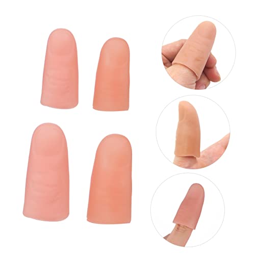 20 Stücke Realistische Gefälschte Finger Requisiten Trick Hülse für Halloween Party Favors von Generisch