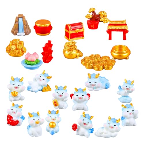 Generisch 23st Xiaolongguo-Figur Drachen Karikatur Drache Miniaturtier Chinesische Neujahrsdekoration Bürodekorationen Mini-Drache Miniaturstatuen Für Den Tisch Harz Generisch 23st Xiaolongguo-Figur Drachen Karikatur Drache Miniaturtier Chinesische Neujahrsdekoration Bürodekorationen Mini-Drache Miniaturstatuen Für Den Tisch Harz von Generisch