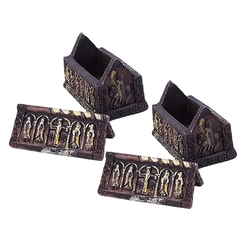 Generisch 2St Sargbox aus Kunstharz Skelett im Freien gefälscht Särge Miniatur- Maske Halloween Theme Halloween atmosphäre Geschenkeidee Kleiner Sarg aus Kunstharz Halloween-Sargschmuck Generisch 2St Sargbox aus Kunstharz Skelett im Freien gefälscht Särge Miniatur- Maske Halloween Theme Halloween atmosphäre Geschenkeidee Kleiner Sarg aus Kunstharz Halloween-Sargschmuck von Generisch