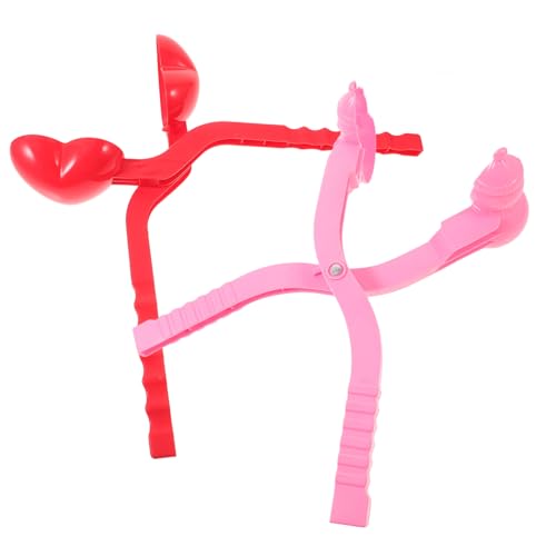 Generisch 2St Schneeball-Clip Schneeballhersteller künstlicher Schnee Schneespray Schneepulver Schneekugel winterspielzeuge schneeballmaschinen Winterspiel Lange Griffclips Plastik Generisch 2St Schneeball-Clip Schneeballhersteller künstlicher Schnee Schneespray Schneepulver Schneekugel winterspielzeuge schneeballmaschinen Winterspiel Lange Griffclips Plastik von Generisch