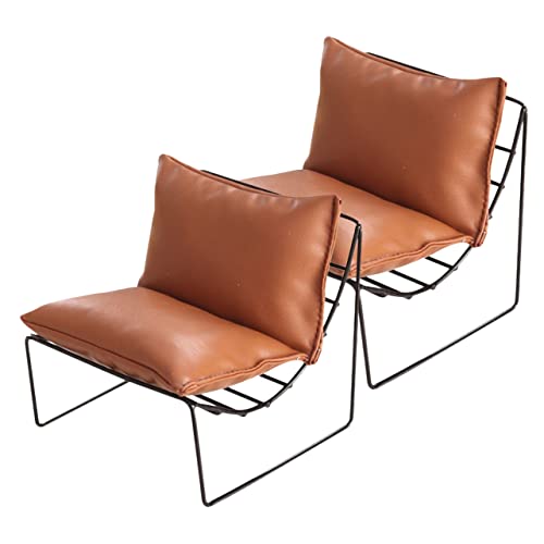 Generisch 2St Sessel aus Eisen Puppenmöbel Puppenhausmöbel Mini-Hausstuhl Mini-Möbelmodell Mini Möbel Puppenstuhl Miniaturmöbel Puppenhaus Möbel Miniatur-Hausmöbel Haut Light Brown Generisch 2St Sessel aus Eisen Puppenmöbel Puppenhausmöbel Mini-Hausstuhl Mini-Möbelmodell Mini Möbel Puppenstuhl Miniaturmöbel Puppenhaus Möbel Miniatur-Hausmöbel Haut Light Brown von Generisch