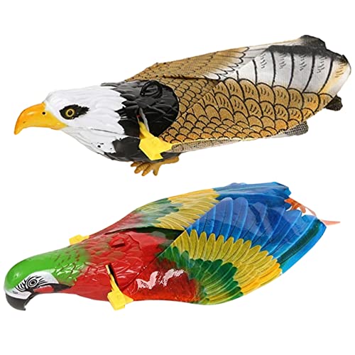 Generisch 2St Vogel kinderspielzeug für Sachen für Lichteffekt Spielzeugauto Drohne Adlerspielzeug entzückendes Musikspielzeug Plastik Generisch 2St Vogel kinderspielzeug für Sachen für Lichteffekt Spielzeugauto Drohne Adlerspielzeug entzückendes Musikspielzeug Plastik von Generisch