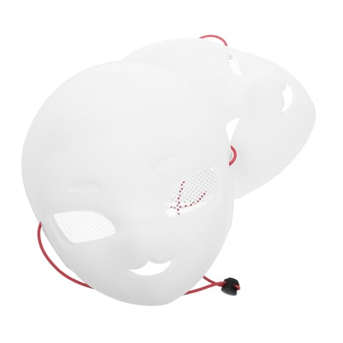 Generisch 2pcs Maskerademaske Zum Bemalen Des Gesamten Gesichts, Weiße Maske Zum Bemalen Und Dekorieren Von Kostümen, Maske, Halloween-maske, Maskerade-bälle-maske Generisch 2pcs Maskerademaske Zum Bemalen Des Gesamten Gesichts, Weiße Maske Zum Bemalen Und Dekorieren Von Kostümen, Maske, Halloween-maske, Maskerade-bälle-maske von Generisch