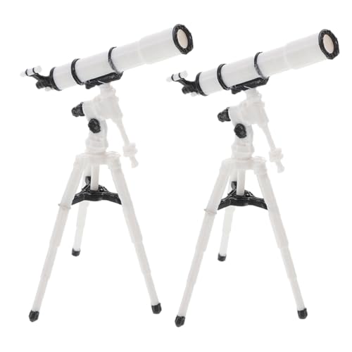 Generisch 2st Astronomisches Teleskopmodell Puppenhaus Miniatur Bausatz Selber Machen Miniatur-puppenhaus-bausatz Kinderspielzeug Kleinkindspielzeug Spielzeugteleskop Für Weiß Plastik Generisch 2st Astronomisches Teleskopmodell Puppenhaus Miniatur Bausatz Selber Machen Miniatur-puppenhaus-bausatz Kinderspielzeug Kleinkindspielzeug Spielzeugteleskop Für Weiß Plastik von Generisch