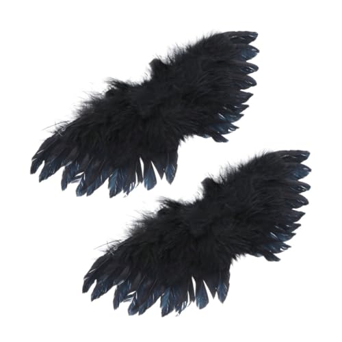 Generisch 2st Engelsflügel Wunder DIY-anhänger Kostüm Fest Selber Machen Weihnachtsengel Hochzeit Dekorationen Plus Miniflügel Zum Basteln Flügel Schwarze Feenflügel Feder Black Generisch 2st Engelsflügel Wunder DIY-anhänger Kostüm Fest Selber Machen Weihnachtsengel Hochzeit Dekorationen Plus Miniflügel Zum Basteln Flügel Schwarze Feenflügel Feder Black von Generisch