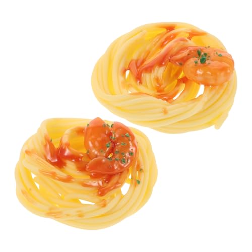 Generisch 2st Pasta-Modell Gefälschte Lebensmitteldekore Essensmodelle Vorgeben -Requisite Simulierte -Food-Modelle Lebensechte Spaghettischeiben Plastik Generisch 2st Pasta-Modell Gefälschte Lebensmitteldekore Essensmodelle Vorgeben -Requisite Simulierte -Food-Modelle Lebensechte Spaghettischeiben Plastik von Generisch