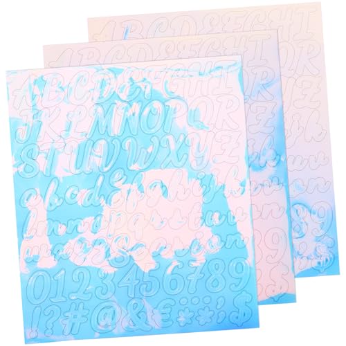 Generisch 3 Blätter Alphabet-Aufkleber Briefkastenaufkleber Selbstklebender Aufkleber Briefkastenbriefe Für Tassen Selbstklebende Aufkleber Zum Selbermachen Türschild-buchstabenaufkleber Generisch 3 Blätter Alphabet-Aufkleber Briefkastenaufkleber Selbstklebender Aufkleber Briefkastenbriefe Für Tassen Selbstklebende Aufkleber Zum Selbermachen Türschild-buchstabenaufkleber von Generisch