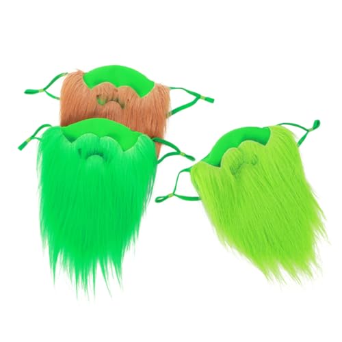 Generisch 3 Stück Monster Maske Bart Fake Weißer Bart Fake Bart Cosplay Bart Karneval Gesichtsmaske St Patrick's Day Bart Gesichtsbedeckung Gesicht Dekorative Maske Bartmaske Baumwolle Generisch 3 Stück Monster Maske Bart Fake Weißer Bart Fake Bart Cosplay Bart Karneval Gesichtsmaske St Patrick's Day Bart Gesichtsbedeckung Gesicht Dekorative Maske Bartmaske Baumwolle von Generisch