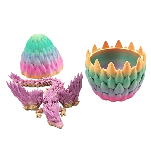 Generisch 3D-Drachenei, 3D-gedrucktes Drachenei | Artikulierter Kristalldrache im Ei|Heimdekoration, Schreibtischspielzeug, Sammelfiguren für Kinder und Erwachsene Generisch 3D-Drachenei, 3D-gedrucktes Drachenei | Artikulierter Kristalldrache im Ei|Heimdekoration, Schreibtischspielzeug, Sammelfiguren für Kinder und Erwachsene von Generisch