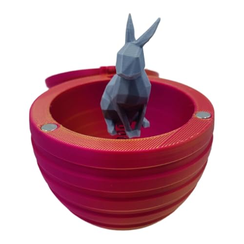 Generisch -Druck-Ei, Druck-Ei,Hasenei | -gedruckte Tiere Spielzeug Ei Figur Ornamente für Heimdekoration für Erwachsene Ostern Generisch -Druck-Ei, Druck-Ei,Hasenei | -gedruckte Tiere Spielzeug Ei Figur Ornamente für Heimdekoration für Erwachsene Ostern von Generisch