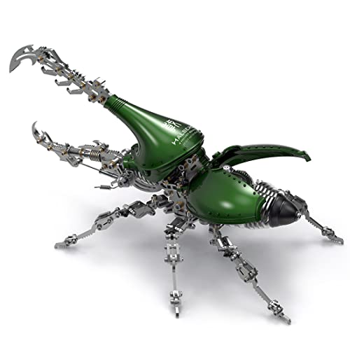 Generisch 3D Dynasten Metall Puzzle, Mechanisch Insekten Montagespielzeug (30 cm Lang) - 588PCS+ von Generisch