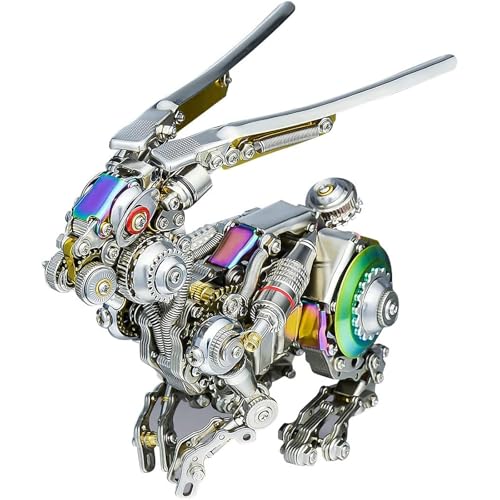 Generisch 3D Metall Puzzle Kaninchen Modellbausätze, 500 Stück 3D Edelstahl Puzzle Jigsaw DIY Montage 3D Puzzle Metall Modellbausätze für Erwachsene Generisch 3D Metall Puzzle Kaninchen Modellbausätze, 500 Stück 3D Edelstahl Puzzle Jigsaw DIY Montage 3D Puzzle Metall Modellbausätze für Erwachsene von Generisch