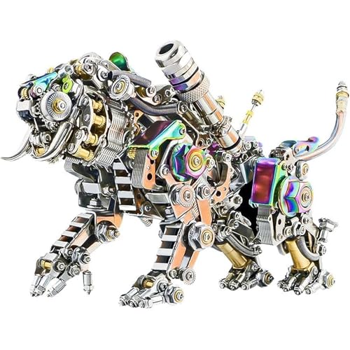 Generisch 3D-Metallpuzzle, 700 Teile Tiger-Metallbaukasten für Erwachsene, mechanisches Tiger-Montagemodell, Puzzle-Edelstahl-Ornamente Generisch 3D-Metallpuzzle, 700 Teile Tiger-Metallbaukasten für Erwachsene, mechanisches Tiger-Montagemodell, Puzzle-Edelstahl-Ornamente von Generisch