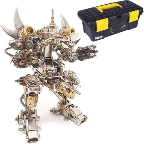 Generisch 3D Metallpuzzle Modellbausätze, 3D Metall Mechanik Mecha Bausatz, 3D Puzzle, 3D Puzzle DIY Bausatz, 3D Metallmodell für Erwachsene von Generisch