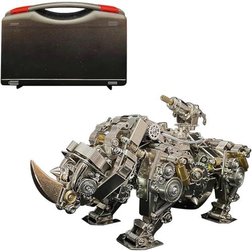 Generisch 3D Metallpuzzle für Erwachsene, 700+ Stück Nashorn Mechanisches Baumodell DIY Montage Jigsaw Craft Model Kits Weihnachten Halloween Home Decorations Generisch 3D Metallpuzzle für Erwachsene, 700+ Stück Nashorn Mechanisches Baumodell DIY Montage Jigsaw Craft Model Kits Weihnachten Halloween Home Decorations von Generisch