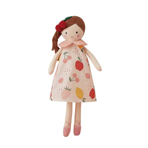 Generisch 3D-Spielzeugpuppe, weich und hautfreundlich, warme Kameradschaft für Kinder Puppenkleidung (Khaki, 35cm) von Generisch