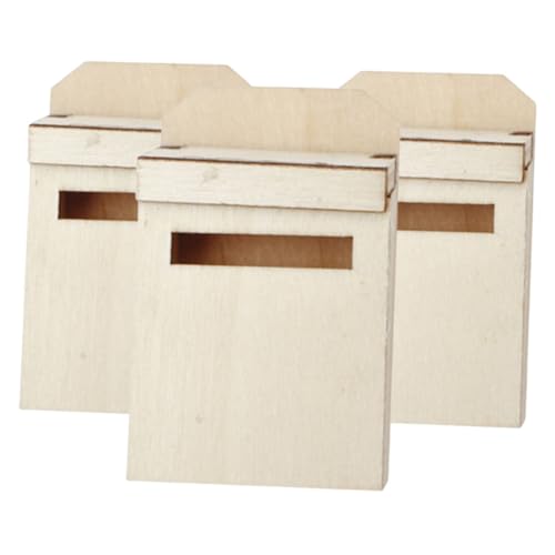 Generisch 3st Puppenhaus Briefkasten Briefkastenhandwerk Lustige Gartendeko Mini-briefkästen Mini Briefkasten Mini-briefkasten- Mini- - Miniatur Hölzern Beige Generisch 3st Puppenhaus Briefkasten Briefkastenhandwerk Lustige Gartendeko Mini-briefkästen Mini Briefkasten Mini-briefkasten- Mini- - Miniatur Hölzern Beige von Generisch