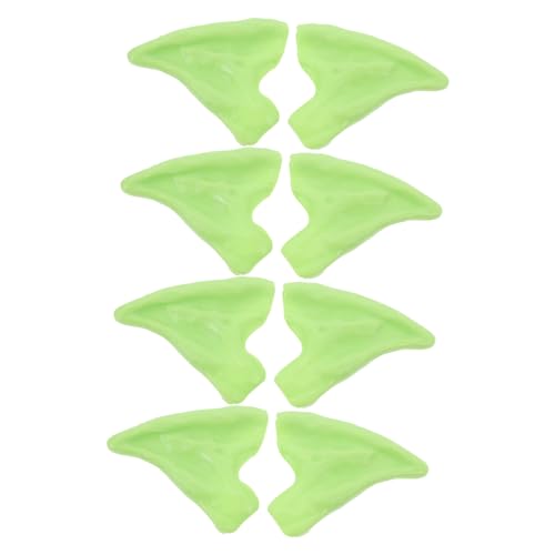 Generisch 4 Paare Elfenohren Kostüm Fee Ohren Zaubererkostüm Halloween-Zahnersatz elf Ohren Halloween Halloween Ohren Halloween-Ohren-Stütze Fee Zubehör Cosplay-Ohr Emulsion Green Generisch 4 Paare Elfenohren Kostüm Fee Ohren Zaubererkostüm Halloween-Zahnersatz elf Ohren Halloween Halloween Ohren Halloween-Ohren-Stütze Fee Zubehör Cosplay-Ohr Emulsion Green von Generisch