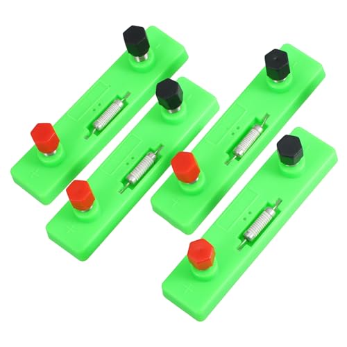 Generisch 4 Stück Festwertwiderstand Widerstand des Gebläsemotors Buzzer-Spiel Kondensatorsatz Stecker Buzz-Wire-Spiel Physik Labor Ausrüstung Draht Elektronisch Spielshow-Summer Plastik von Generisch