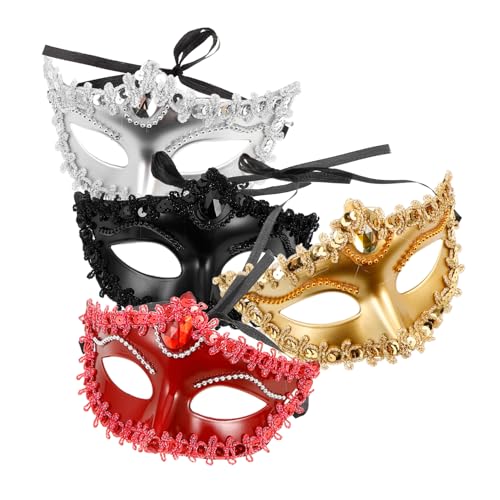 Generisch 4 Stück Kindermaske Maskerade-Maske für Frauen Maskerade-Partydekorationen Masken Tanzparty Maske halloween masken Halloween-Maske Kostüm Kostüm Party Maske Generisch 4 Stück Kindermaske Maskerade-Maske für Frauen Maskerade-Partydekorationen Masken Tanzparty Maske halloween masken Halloween-Maske Kostüm Kostüm Party Maske von Generisch
