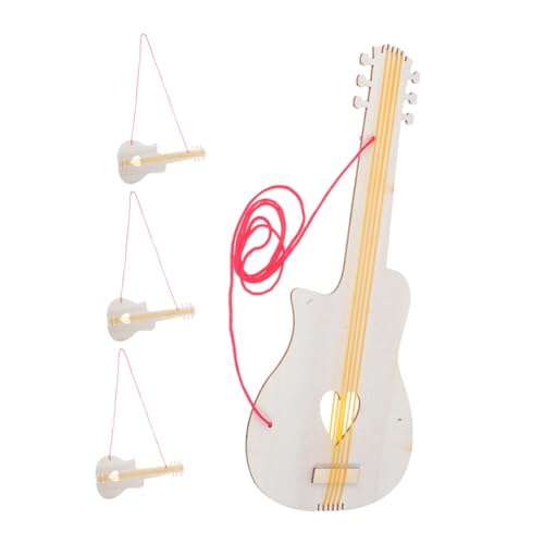 Generisch 4 Stück Teiliges Gitarre aus Holz für DIY Projekte für Jungen und Fördert Kreativität und Musikalisches Lernen Ergonomisch Gestaltet für Kleine Hände Generisch 4 Stück Teiliges Gitarre aus Holz für DIY Projekte für Jungen und Fördert Kreativität und Musikalisches Lernen Ergonomisch Gestaltet für Kleine Hände von Generisch