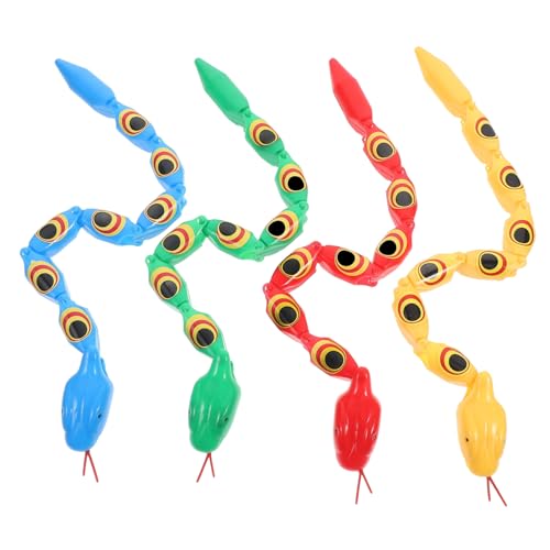 Generisch 4 Stück Twisty Schlangenspielzeug Figuren knifflige Schlangenrequisiten zappeln falsche Schlange schlangen Schlangenskulptur Simulation Tierfigur Abs Generisch 4 Stück Twisty Schlangenspielzeug Figuren knifflige Schlangenrequisiten zappeln falsche Schlange schlangen Schlangenskulptur Simulation Tierfigur Abs von Generisch