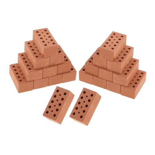 Generisch 40 Stück Puppenhaussteine Luft Anlage Eingetopft Figuren Landschaftsbau Ziegel Bauen Gebäude Klein Künstlich Konstruktion Fälschung Fertiger Auto Anzeige Light Brown Ton Generisch 40 Stück Puppenhaussteine Luft Anlage Eingetopft Figuren Landschaftsbau Ziegel Bauen Gebäude Klein Künstlich Konstruktion Fälschung Fertiger Auto Anzeige Light Brown Ton von Generisch