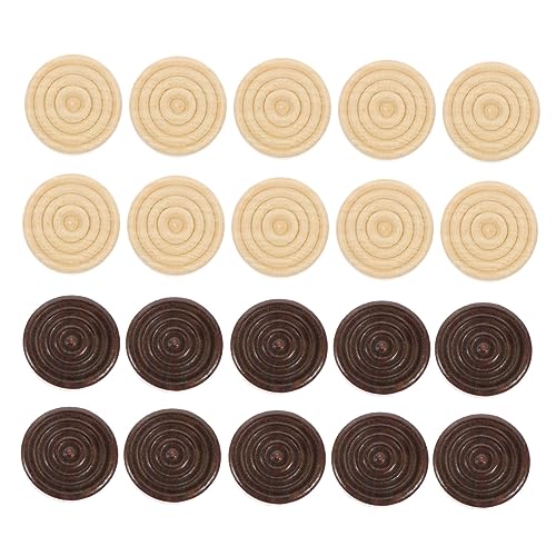 Generisch 48st Schachzubehör Halter Schachmarkierer Hinweis Schach Magnetisch Dame-männer Runde Dame Schachbrett Besteck Backgammon-spielzubehör Schach Kartenspiel Prüfer Hölzern Generisch 48st Schachzubehör Halter Schachmarkierer Hinweis Schach Magnetisch Dame-männer Runde Dame Schachbrett Besteck Backgammon-spielzubehör Schach Kartenspiel Prüfer Hölzern von Generisch