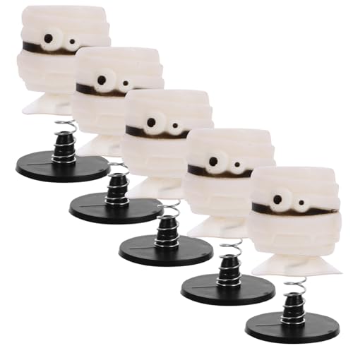 Generisch 5 Stück Teiliges Halloween Springspielzeug für Cartoon Figuren für Partys Leicht und Tragbar Mitgebsel für Halloween und Kinderfeste Bringt Spaß und Gruselige von Generisch