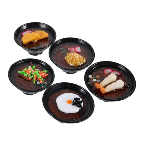 Generisch 5 Stück Teiliges Künstliche Udon Nudeln Dekorationsmodelle für Restaurant Realistische Nahrungsmittel für Fotografie und Mikrolandschaft Lebensmittelrequisiten Generisch 5 Stück Teiliges Künstliche Udon Nudeln Dekorationsmodelle für Restaurant Realistische Nahrungsmittel für Fotografie und Mikrolandschaft Lebensmittelrequisiten von Generisch