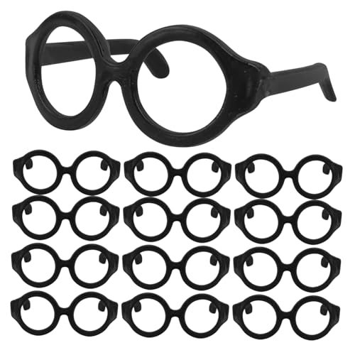 Generisch 50 Stück Puppenbrille Babypuppenkleidung Miniatur Leichte Brille Damen Zubehör Für Babypuppen Mädchen Puppenhaus Dekorative Glasdekore Puppenzubehör Plastik Black Generisch 50 Stück Puppenbrille Babypuppenkleidung Miniatur Leichte Brille Damen Zubehör Für Babypuppen Mädchen Puppenhaus Dekorative Glasdekore Puppenzubehör Plastik Black von Generisch