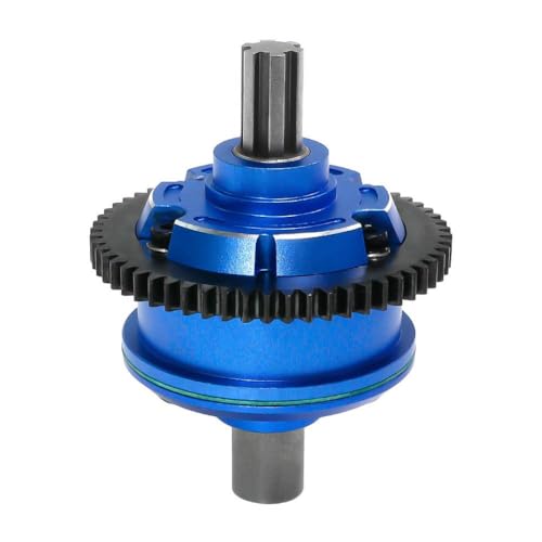 Generisch 57T Metal Center Differential ARA311165 kompatibel mit 1 10 -Skala -RC -Autos wie Ausgestoßener 4S V2 und 1 8 Mojave 4S Upgrade -Teilezubehör(Blue) von Generisch