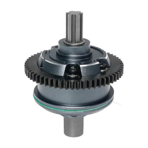 Generisch 57T Metal Center Differential ARA311165 kompatibel mit 1 10 -Skala -RC -Autos wie Ausgestoßener 4S V2 und 1 8 Mojave 4S Upgrade -Teilezubehör(Titanium) von Generisch