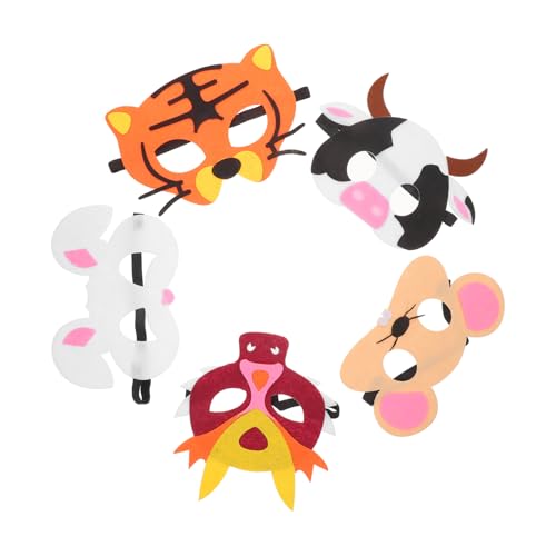 Generisch 5St Halloween-Maske Lustige Maske faschingsmasken Tierkostümzubehör halloween maske Kinderkostümzubehör Schlafmaske Tiermasken Geburtstagsdekorationen Kostümmasken gefühlt Generisch 5St Halloween-Maske Lustige Maske faschingsmasken Tierkostümzubehör halloween maske Kinderkostümzubehör Schlafmaske Tiermasken Geburtstagsdekorationen Kostümmasken gefühlt von Generisch
