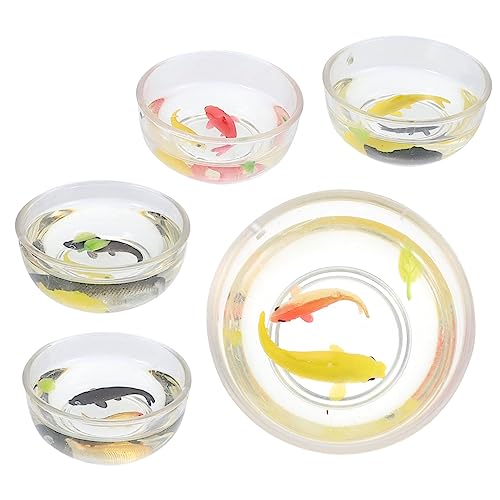 Generisch 5St Puppenhaus Animal Figures Chaps Home Dekoration miniaturen Figuren goldfische Qualle Bausatz Aquarium Schwimmbad Miniaturfisch Miniatur-Handwerk Harz Generisch 5St Puppenhaus Animal Figures Chaps Home Dekoration miniaturen Figuren goldfische Qualle Bausatz Aquarium Schwimmbad Miniaturfisch Miniatur-Handwerk Harz von Generisch