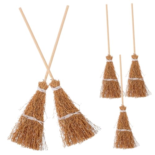 Generisch 5St Puppenhausbesen Kinderspielzeug für Children Toys Auto Reiniger Dekoration bastelmaterial für Mini handgewebter Besen Besen Requisiten Vegetation Generisch 5St Puppenhausbesen Kinderspielzeug für Children Toys Auto Reiniger Dekoration bastelmaterial für Mini handgewebter Besen Besen Requisiten Vegetation von Generisch