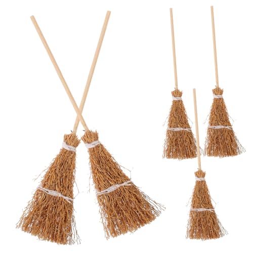 Generisch 5St Puppenhausbesen Kinderspielzeug für Mini-Besen Kleiner Besen Kehrschaufel Fussel Spielzeuge Kleidung Besen Requisiten Mini handgewebter Besen Vegetation Generisch 5St Puppenhausbesen Kinderspielzeug für Mini-Besen Kleiner Besen Kehrschaufel Fussel Spielzeuge Kleidung Besen Requisiten Mini handgewebter Besen Vegetation von Generisch