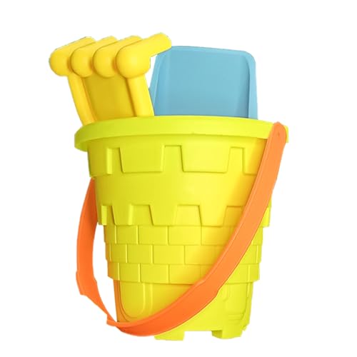 Generisch 5pcs Sand Bucket Toy Set - Kids Beach Playset für Kleinkinder | Sommerspielzeug -Sandbox, Hinterhof und Reisen im Freien verbessern die fantasievollen Spiele von Kindern im Alter von 3+ Generisch 5pcs Sand Bucket Toy Set - Kids Beach Playset für Kleinkinder | Sommerspielzeug -Sandbox, Hinterhof und Reisen im Freien verbessern die fantasievollen Spiele von Kindern im Alter von 3+ von Generisch