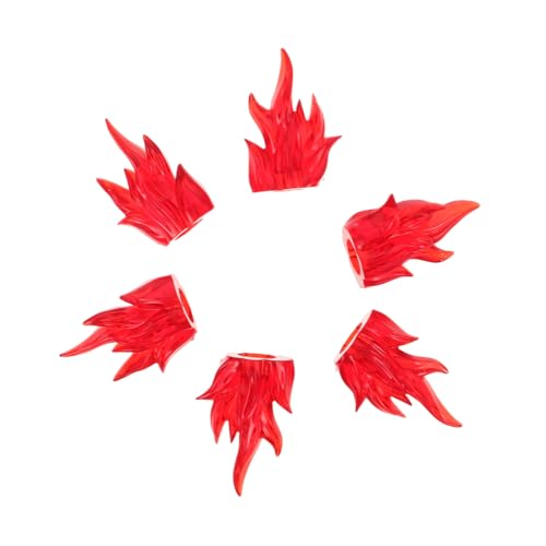 Generisch 6 Stück Feuer Effekte für Lernspielzeug mit Halloween Flammenprops Kreativität und Fantasievollem von Generisch