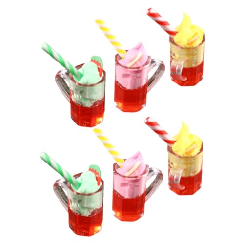Generisch 6 Stück Mini-Becher für Wassermelonensaft Mini-Hauseis Puppenhaus- Küche Food-Modell Puppenhaus Dekoration : Puppenhaus Zubehör simuliertes Mini- Miniatur-Fake- Harz Generisch 6 Stück Mini-Becher für Wassermelonensaft Mini-Hauseis Puppenhaus- Küche Food-Modell Puppenhaus Dekoration : Puppenhaus Zubehör simuliertes Mini- Miniatur-Fake- Harz von Generisch