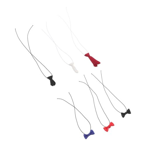 Generisch 6 Stück Mode Neckwear für Große Stoffpuppen Weiche Accessoires für Kreative Outfits und Anlässe von Generisch